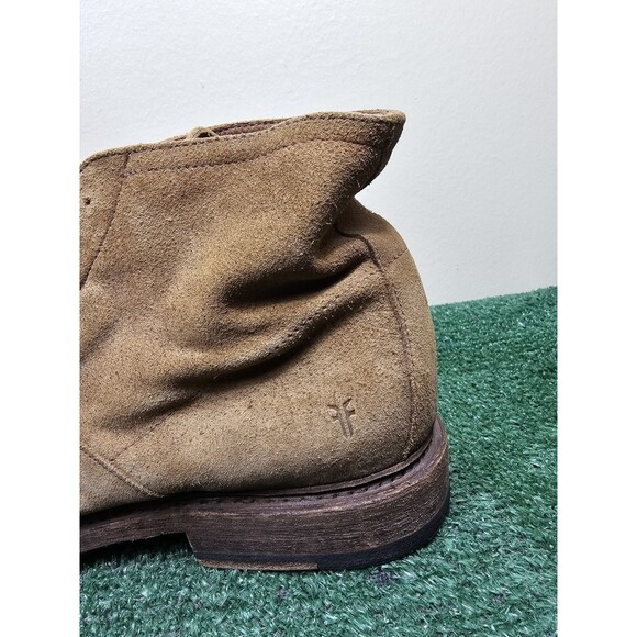 Frye Paul Lace UP Chukka Boots Faded Brown Mens Size 12 D main image 11